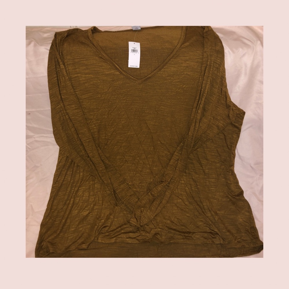 Womens T-Shirt | Long Sleeve | Size L